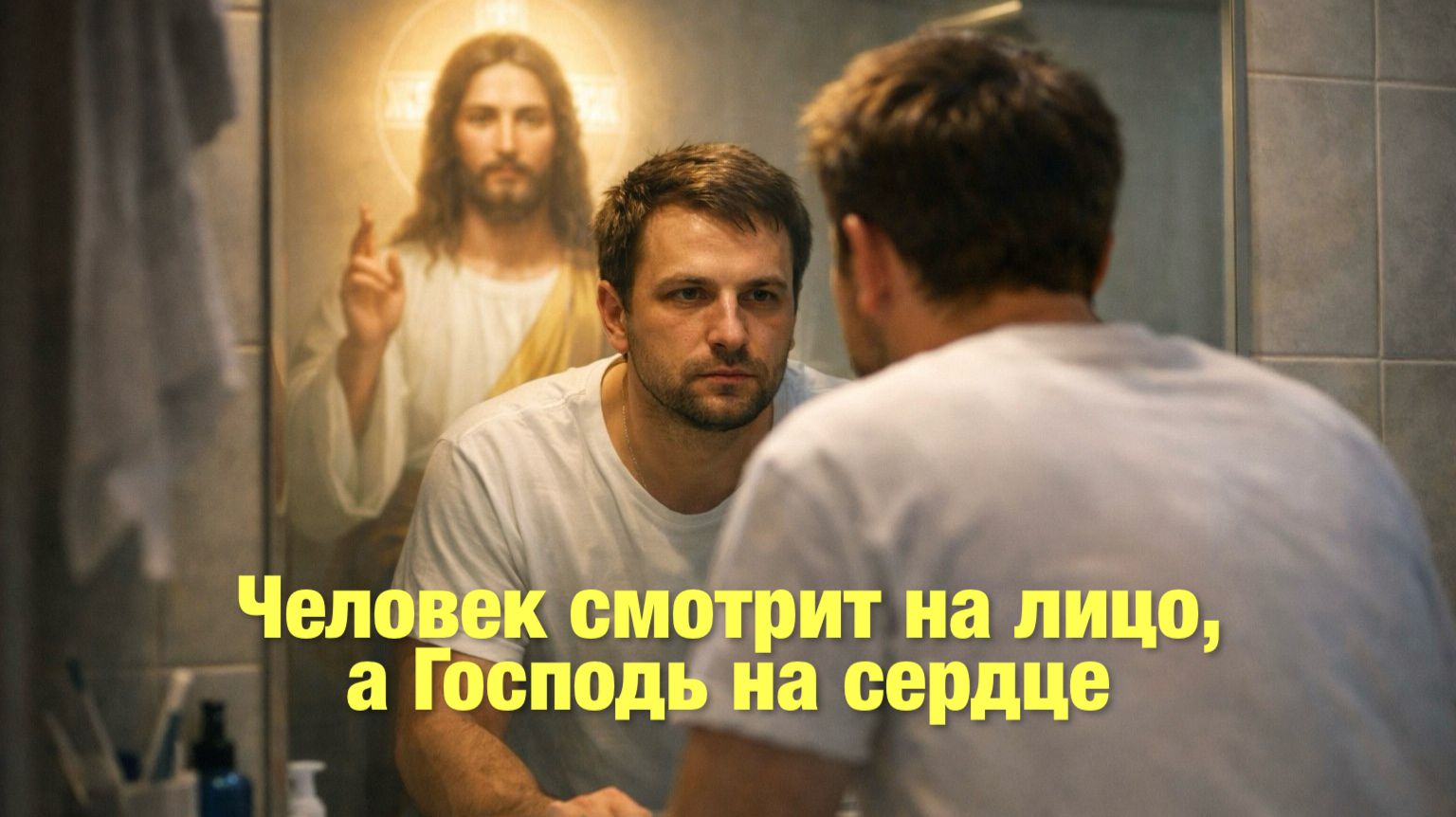 Человек смотрит на лицо, а Господь на сердце смотреть онлайн