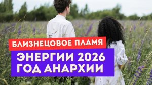 Энергии 2026 года для тебя и убегающего близнеца. Год анархии и единства