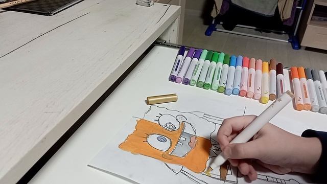 рисую персонажа из мультика смотреть онлайн
