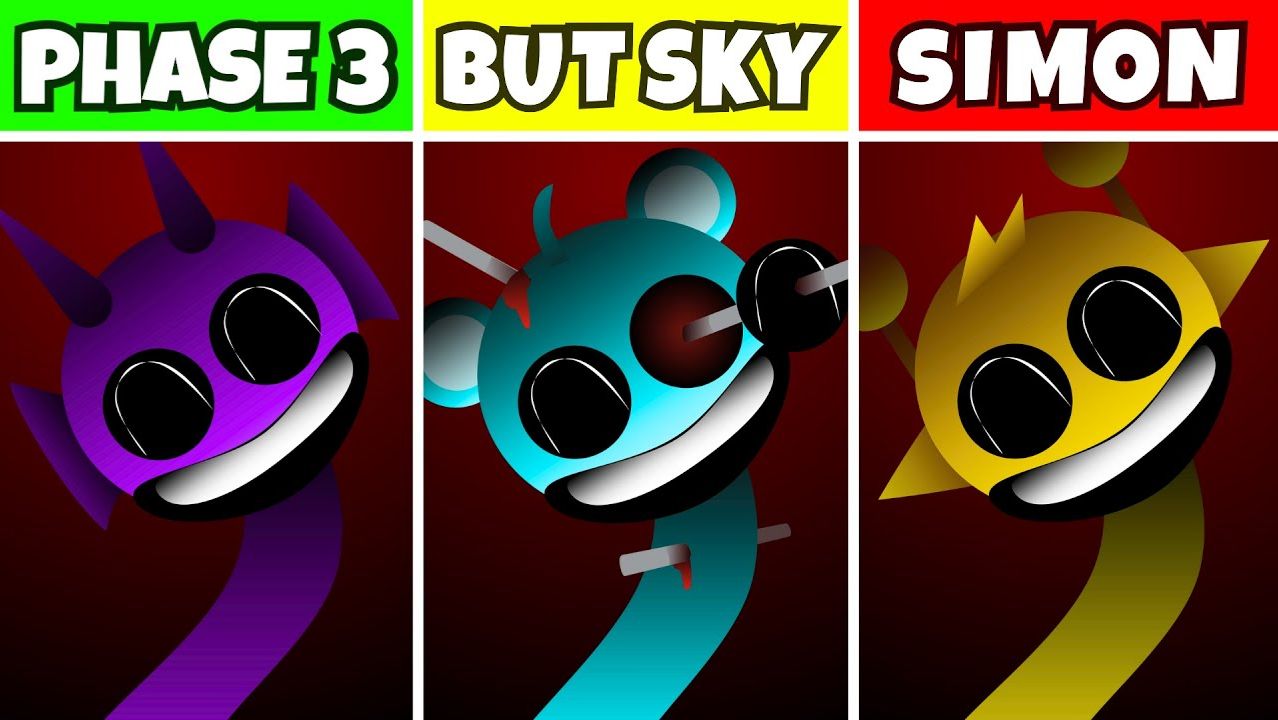 ФАЗА 3🌀: ВСЕ — ЭТО SKY😇 VS ВСЕ — ЭТО SIMON🎩💥 БИТВА КЛОНОВ!⚔️🤯 смотреть онлайн