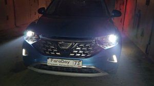 Jetta vs7 меняем штатный LED на Biled.