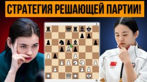 Как Горячкина выиграла чемпионат мира по быстрым шахматам 2025! Стратегия решающей партии!