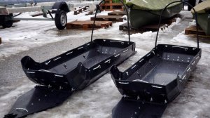 Сани для снегохода МАХ ЭКО 265 | Сани волокуши Максиход | Обзор саней