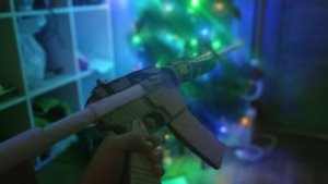 Как сделать м4а1 из картона