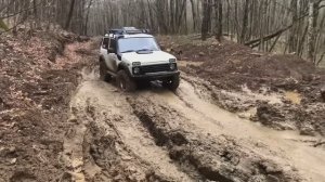 #SKrdOffroad Подъемы с большими камнями | Много грязи | Бездонные промоины на бездорожье по горам!