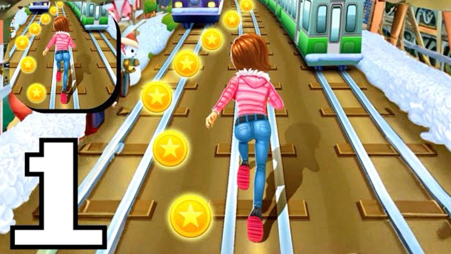 ИГРАЮ В Subway Surfers за ДевчоНкУ? смотреть онлайн