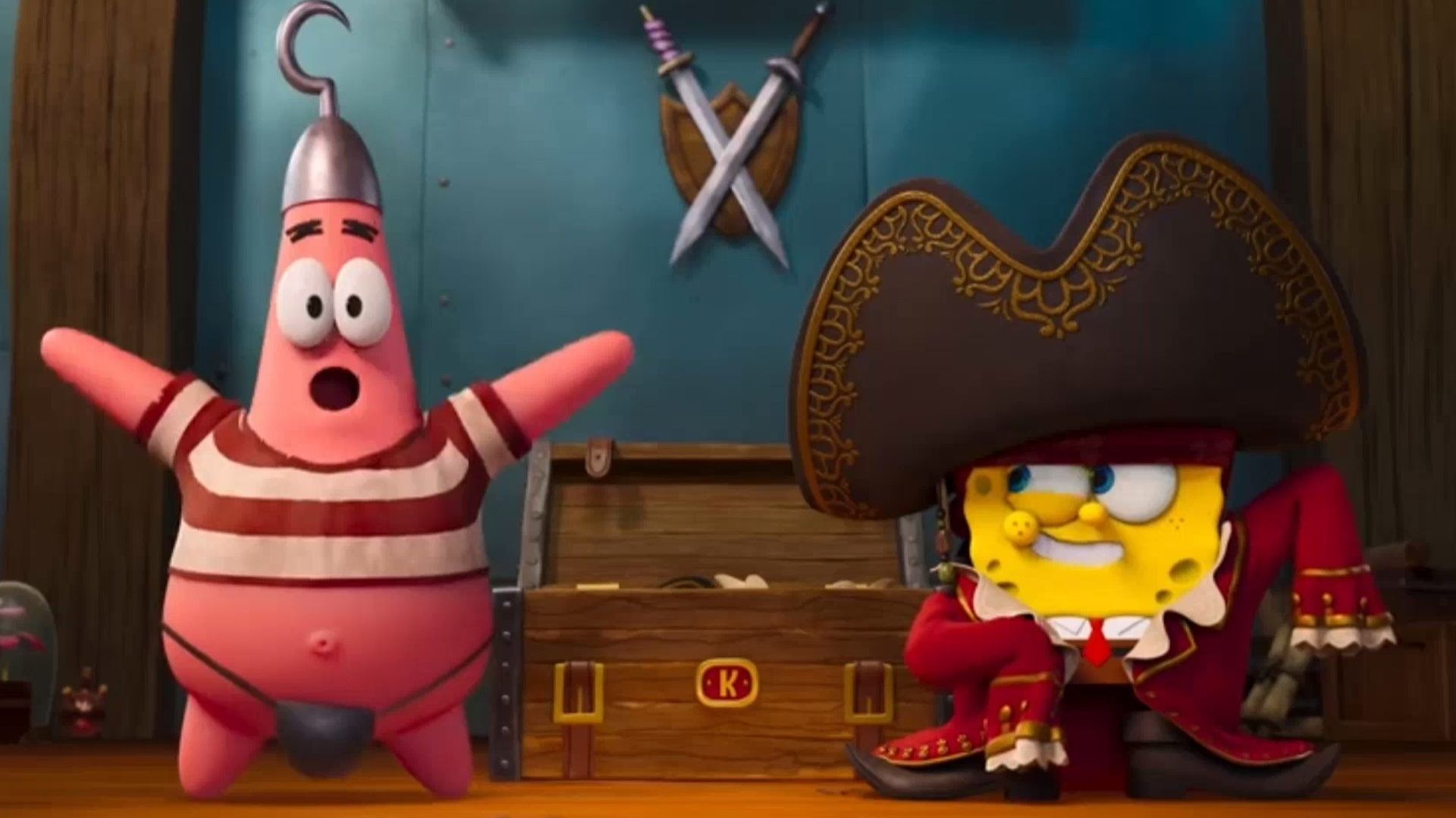 ГУБКА БОБ : В поисках квадратных штанов смотреть онлайн