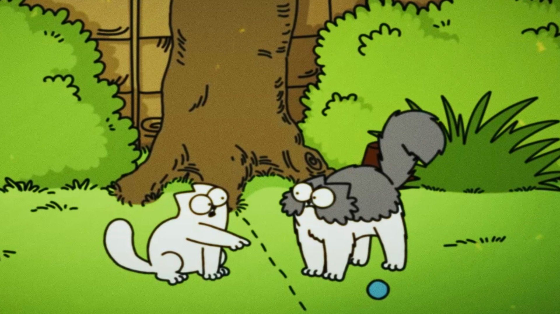 МультФильм Весёлая Жизнь Кота Симона Часть 1 смотреть онлайн