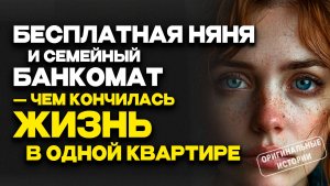 Истории из жизни | БЕСПЛАТНАЯ няня и семейный БАНКОМАТ —  жизнь В ОДНОЙ квартире. Аудио рассказы