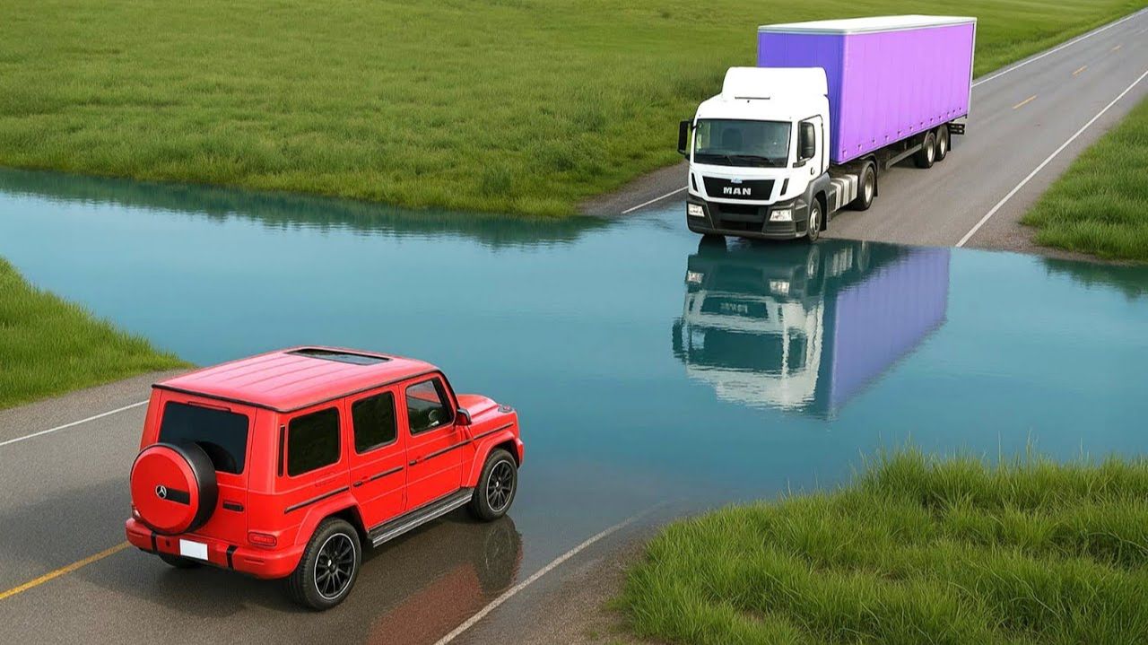 Машинки летают и прыгают! Развивающие мультики Машины помощники. Мультфильмы про машинки смотреть онлайн