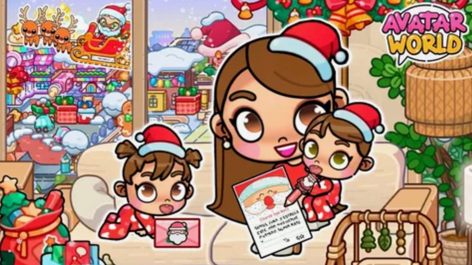 Зимняя рутина в Аватар Ворлд Avatar World