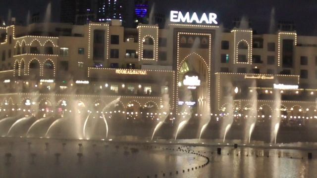 дубай фонтаны