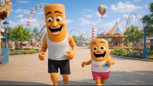 Один Дун посмеялся над Танг Тангом за то что у него не было пончика.