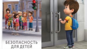 Мультфильм для детей. Правила безопасности для детей