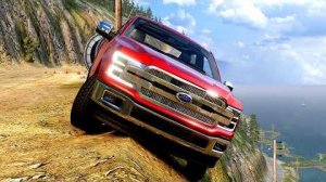 Опасные повороты на дороге – BeamNG Drive / CrashBoomPunk