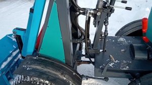 Обзор на самодельный минипогрузчик. Мини-погрузчик