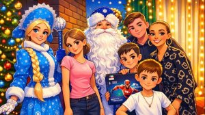 К нам в гости пришел Дед Мороз - блогер