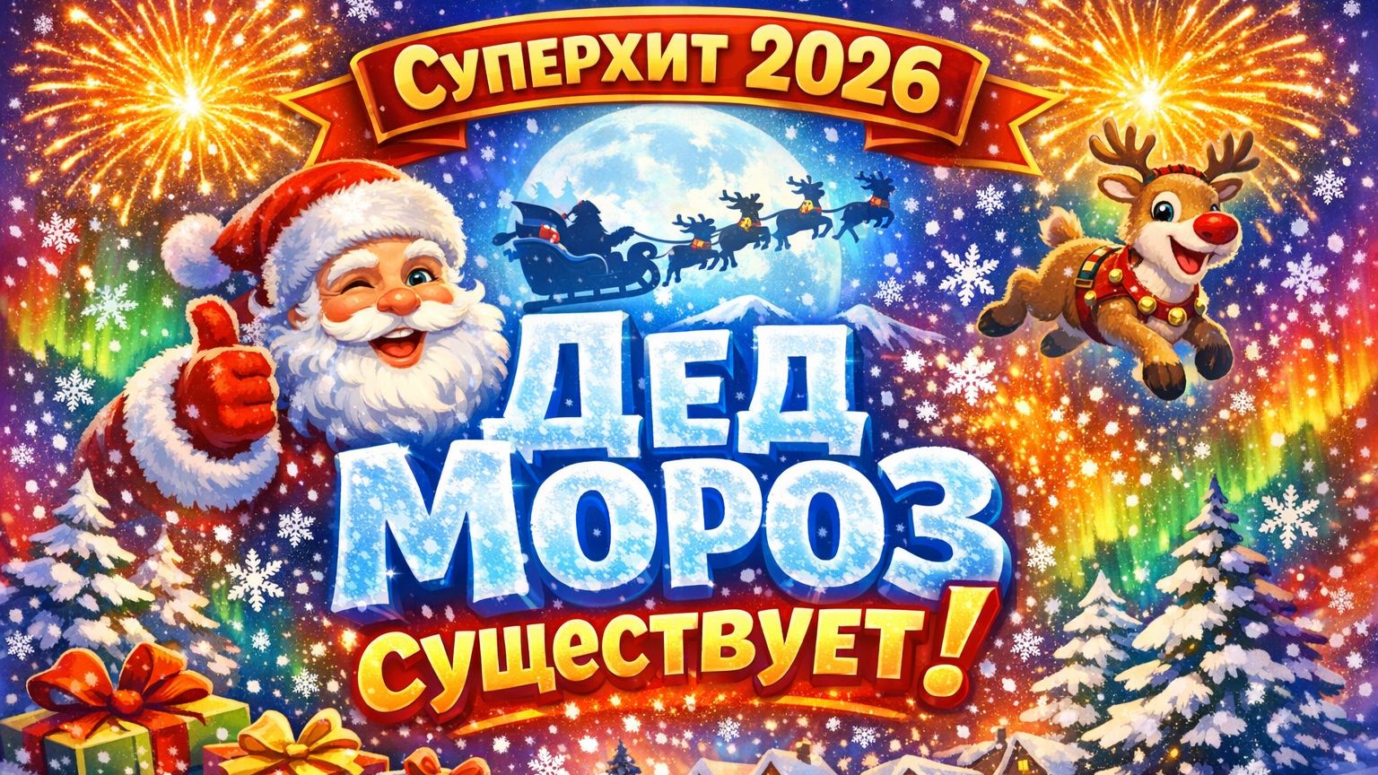 Дед Мороз существует (клип) смотреть онлайн