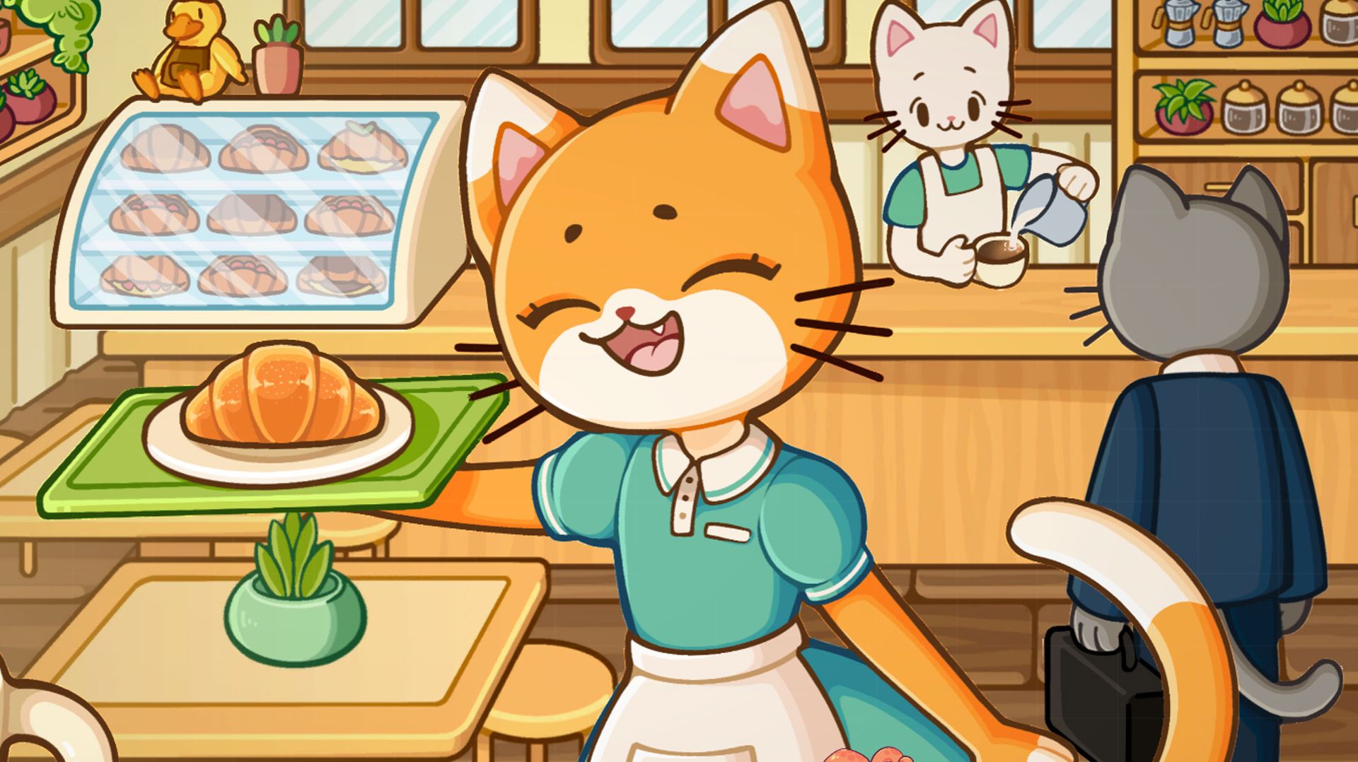 ВСЕ КОШКИ В ШОКЕ! ОТКРЫЛ САМОЕ МИЛОЕ КАФЕ В CATS AND CUPS! смотреть онлайн