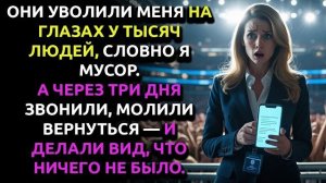 Истории из жизни|Уволили молча|Аудио рассказы|Аудиокниги слушать онлайн|Жизненные истории