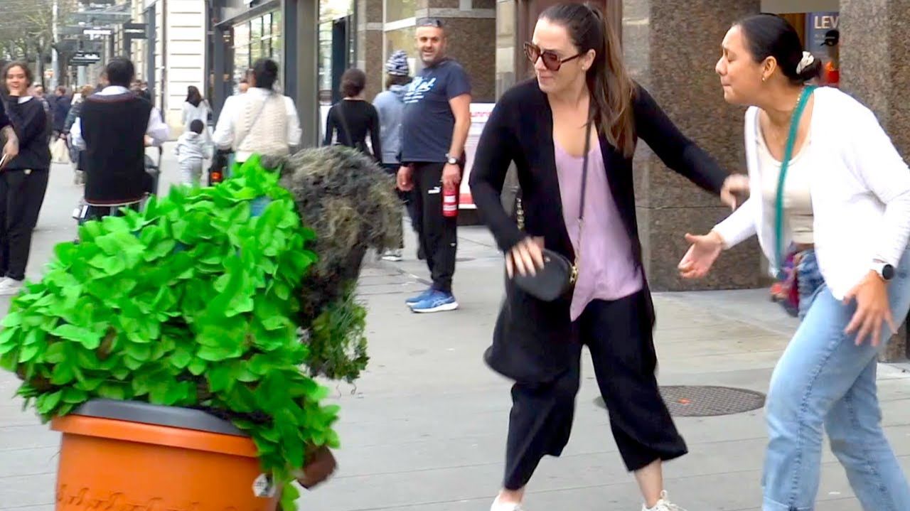 Пранк бушмена “2025 Пранк бушмена Страх Шок Шок ”Смех"" смотреть онлайн