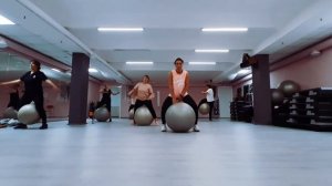 Фитбол тренировка