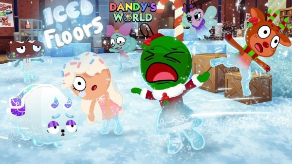 ICED OVER FLOORS ARE OP! - Dandy's World Animation Meme