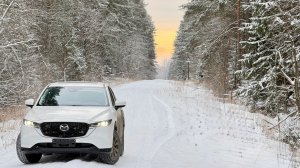 В -35 на новой Mazda CX5, зимний перегон из Владивостока. Ждали автовоз, в итоге еду своим ходом