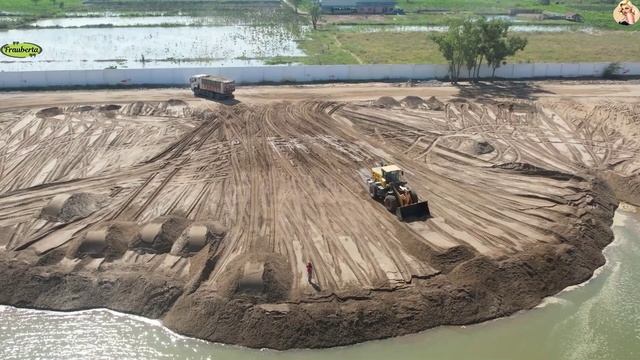 Строительство, засыпка. высотные съёмки, обзор смотреть онлайн