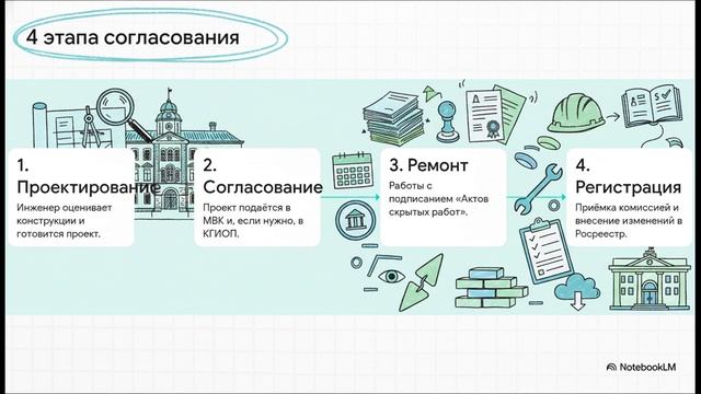 Согласование перепланировки квартиры в Адмиралтейском районе Санкт-Петербурга