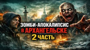 Зомби апокалипсис в Архангельске: Ночь в Архангельске: зомби, кровь и сломанные люди | Часть 2.