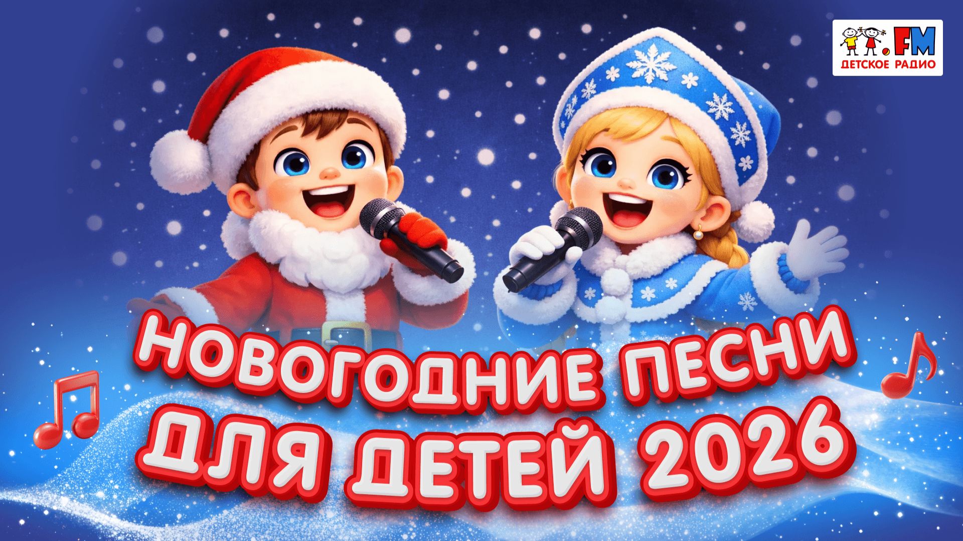 🎄Песни для новогоднего настроения. Подборка выступлений из студии Детского радио смотреть онлайн