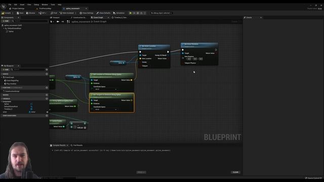 Move Objects Over a Spline - UE4_UE5 Tutorial смотреть онлайн