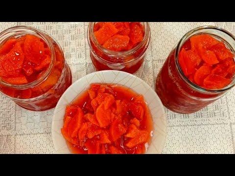 Айвовое варенье // Янтарное варенье очень вкусное // смотреть онлайн