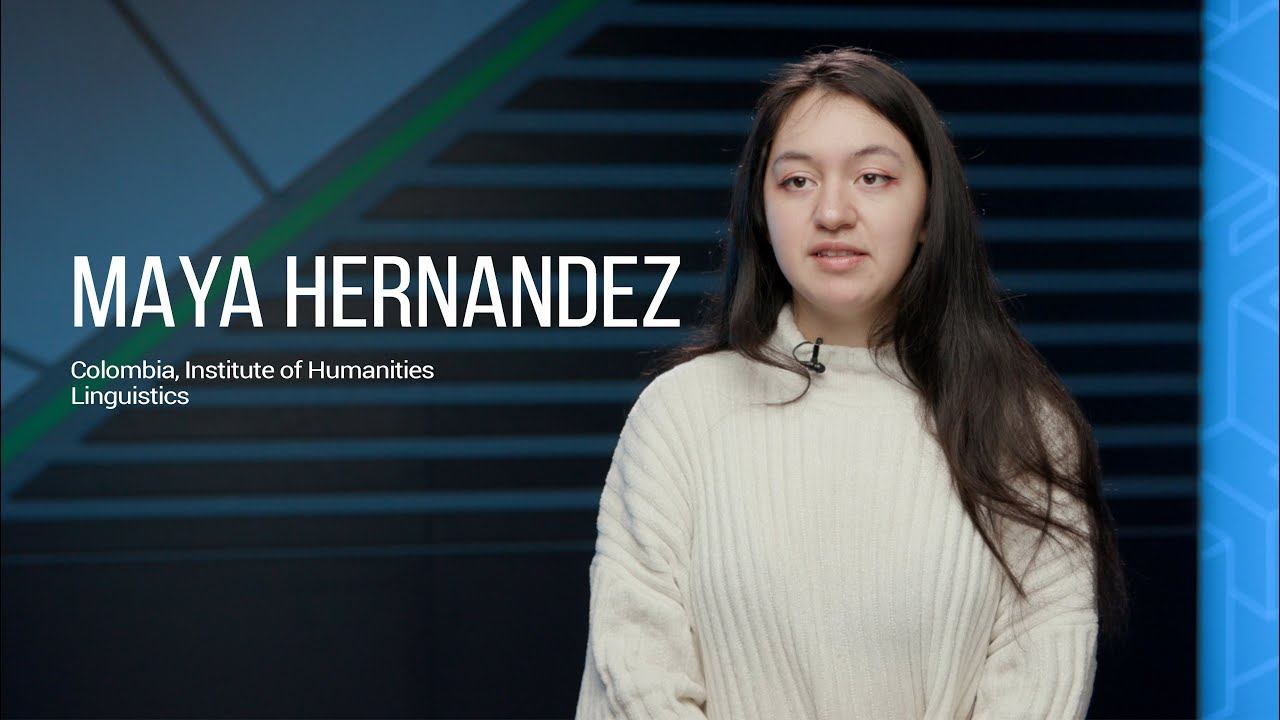 MAYA HERNANDEZ About Her Experience At Polytech  | SPbPU | Linguistics