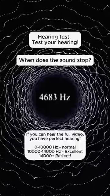 Hearing test - Test your hearing. When does the sound stop? смотреть онлайн