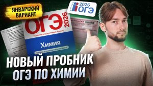 ПОЛНЫЙ РАЗБОР ПРОБНИКА ОГЭ по химии | Январский вариант | Денис Марков | Умскул