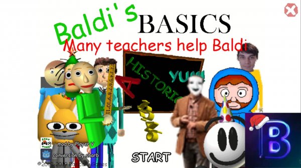 Финал! // Baldi's Basics Many Teacher Help