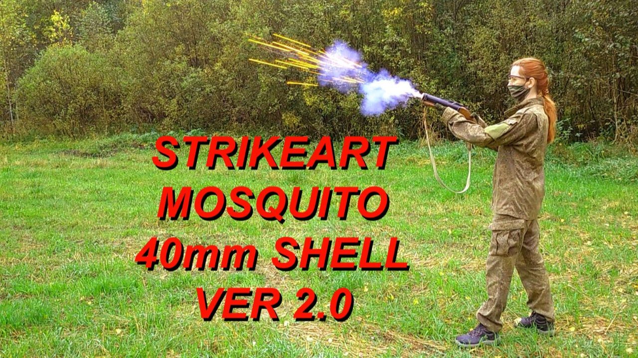 Red Sonja Airsoft: 40mm Shell Mosquito 2.0