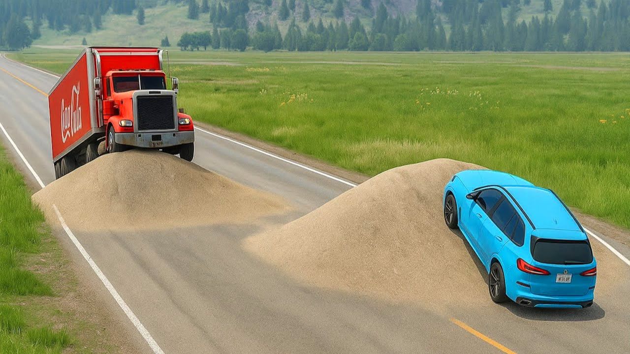 Машинки летают и прыгают! Развивающие мультики Машины помощники. Мультфильмы про машинки смотреть онлайн