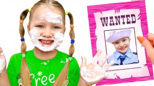 Милана с папой устроили Челлендж Полицейский против воришки 😃👮♂️🦹♂️