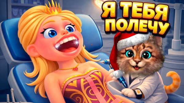 😺 КОТ СТОМАТОЛОГ ЛЕЧИТ ЗУБЫ ОГРОМНЫМ ВЕЛИКАНАМ 🦷💥 | Titans Clinic VR | Весёлый Кот