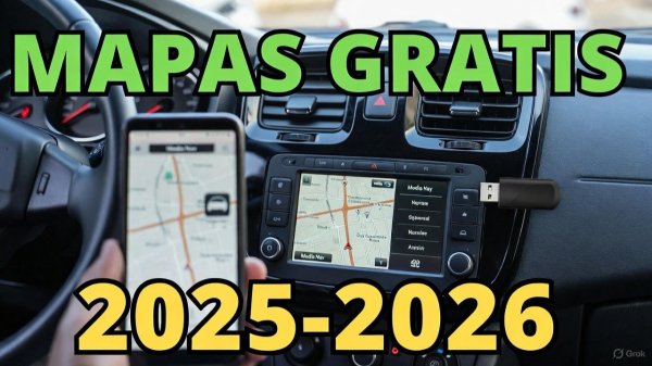 Бесплатное обновление карт Dacia Sandero 2025-2026 (Пошаговая инструкция)