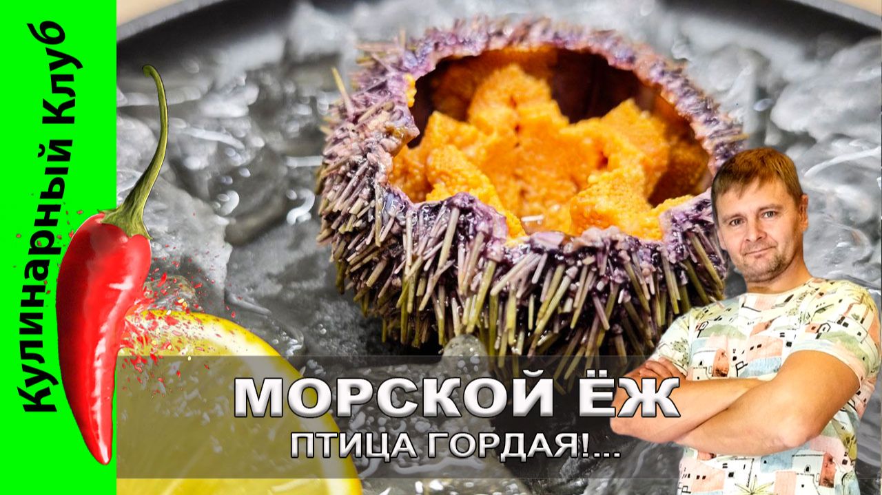 ★ Морской еж: рецепт деликатеса из глубин океана — вкус и простота подачи | Кулинарный Клуб смотреть онлайн