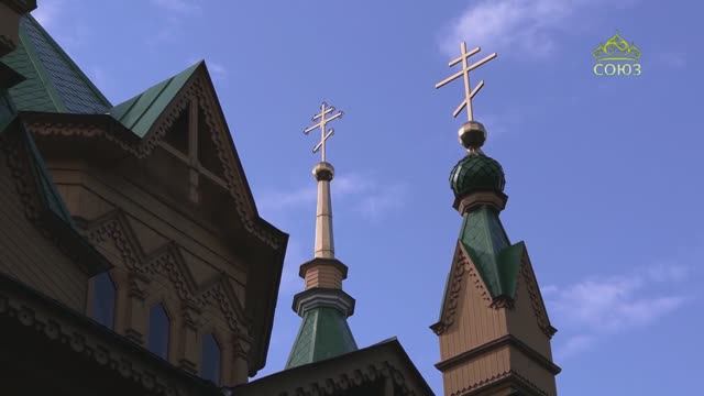 По святым местам. Храм во имя Святого Равноапостольного Великого Князя Владимира, г. Пермь смотреть онлайн