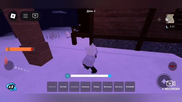 Роблокс - 99 ночей в лесу - обновление зимнего биома час? смотреть онлайн