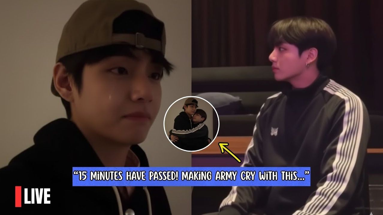 Появление Чонгука стало причиной слёз Тэ в коротком эфире, который изменил всё! смотреть онлайн