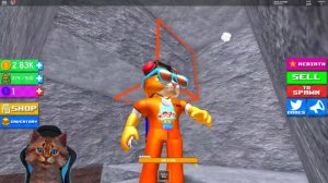 СИМУЛЯТОР ПОБЕГА ИЗ ТЮРЬМЫ! КОПАЮ ПУТЬ К СВОБОДЕ! Roblox Simulator КОТИК ИГРОМАН