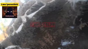 Штурм окоп развед взводом ВС России с видом оо первого лица