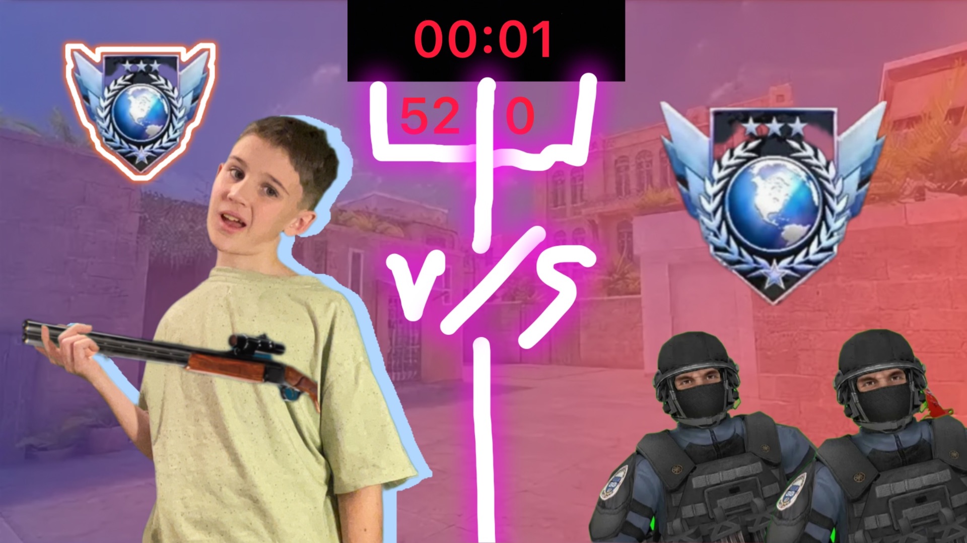 Дуель 2*1 пошла не по плану в стандофф 2_сыграл один против двоих